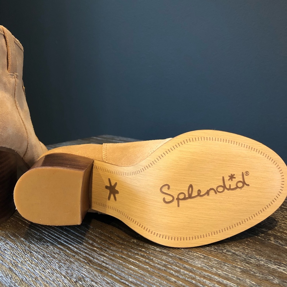 Suede Booties - Picture 2 of 4